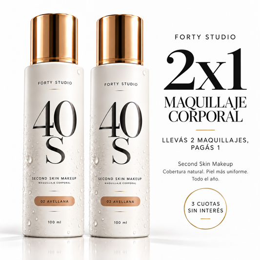 (2X1) COBERTURA NATURAL AL INSTANTE (Llevás 2, Pagás 1) – Forty Studio